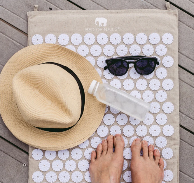 Bed Of Nails Acupressure Mat (No Pillow): BIODEGRADEABLE