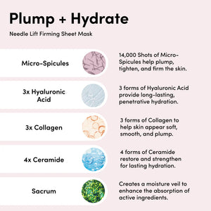 YA-MAN Needle Lift Firming Sheet Mask