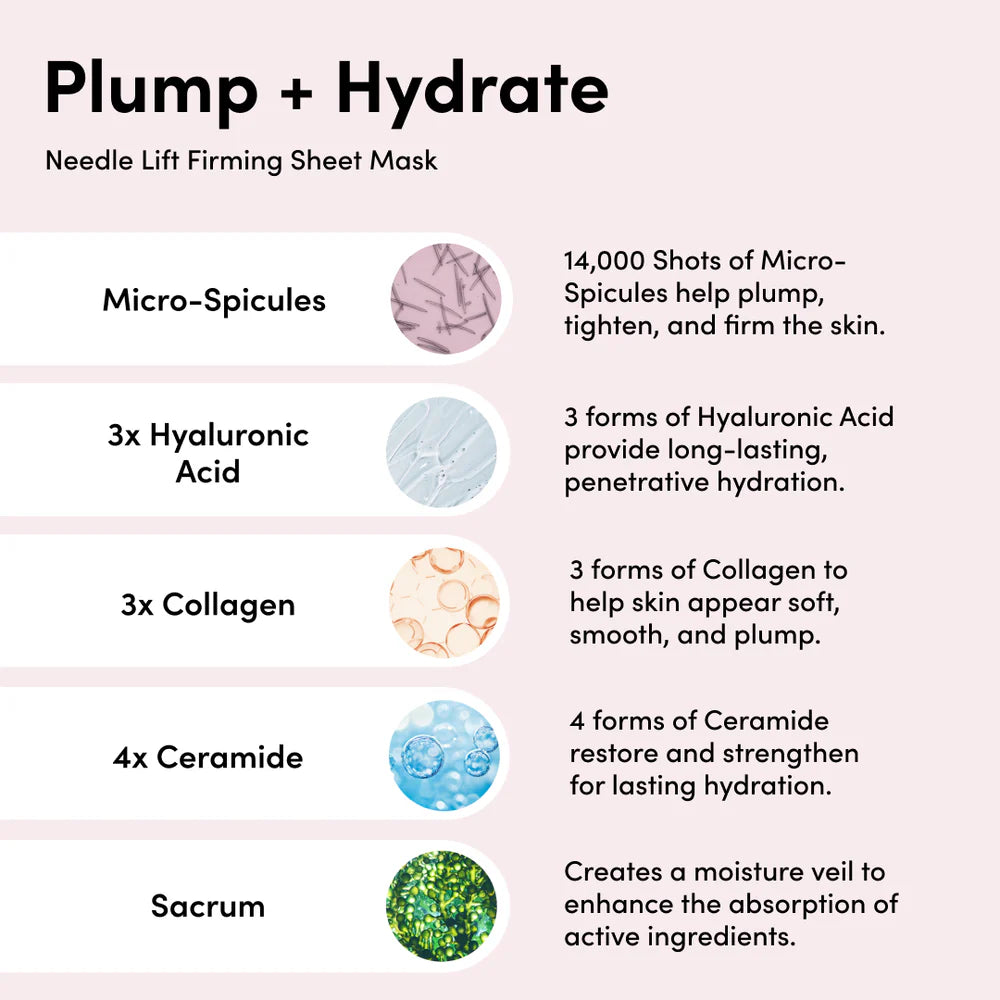 YA-MAN Needle Lift Firming Sheet Mask