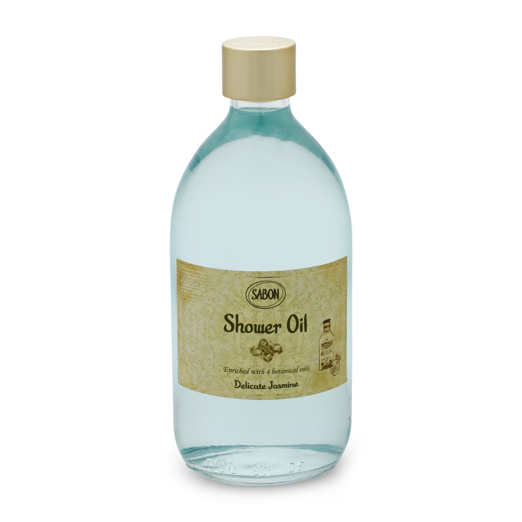 Sabon Luxury Shower Oil Delicate Jasmine 17.5 oz (500mL)