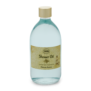 Sabon Luxury Shower Oil Delicate Jasmine 17.5 oz (500mL)