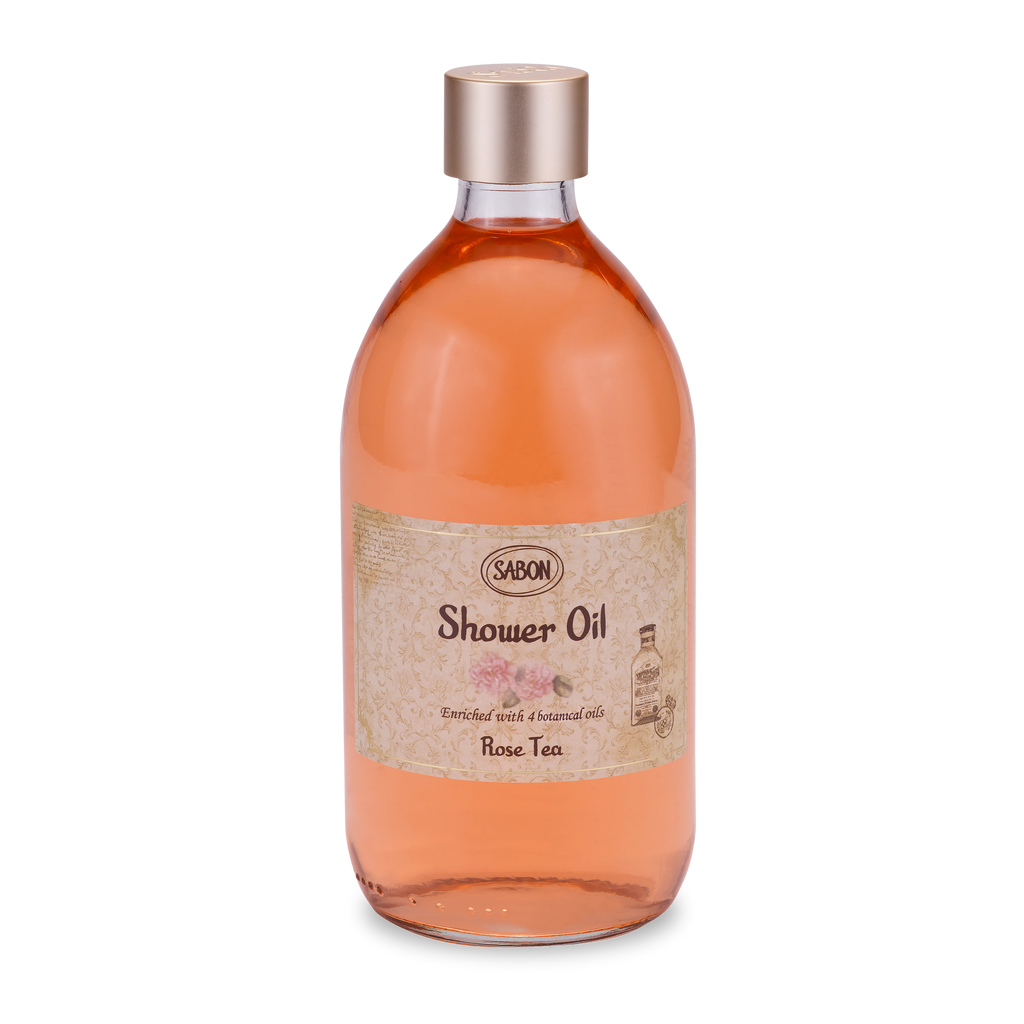 Sabon Luxury Shower Oil Rose Tea 17.5 oz (500mL)