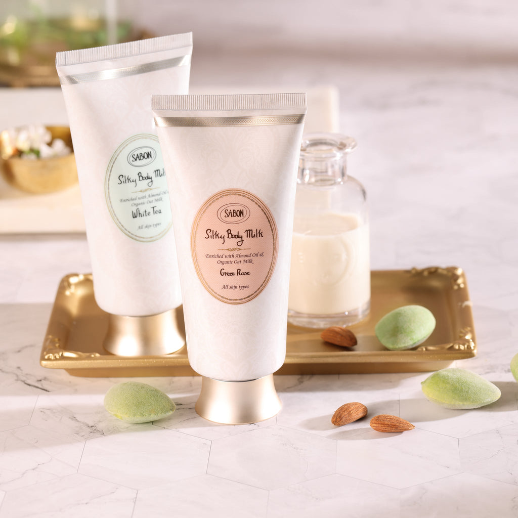 Sabon Luxury Silky Body Milk Delicate Jasmine 7oz (200mL)