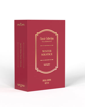 Gift Set CARDENAL WINTER SOLSTICE BOOK Candle 75gr/Diffuser 250ml