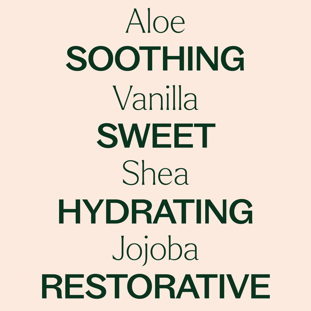 Vanilla Body Lotion with Aloe and Shea 2oz