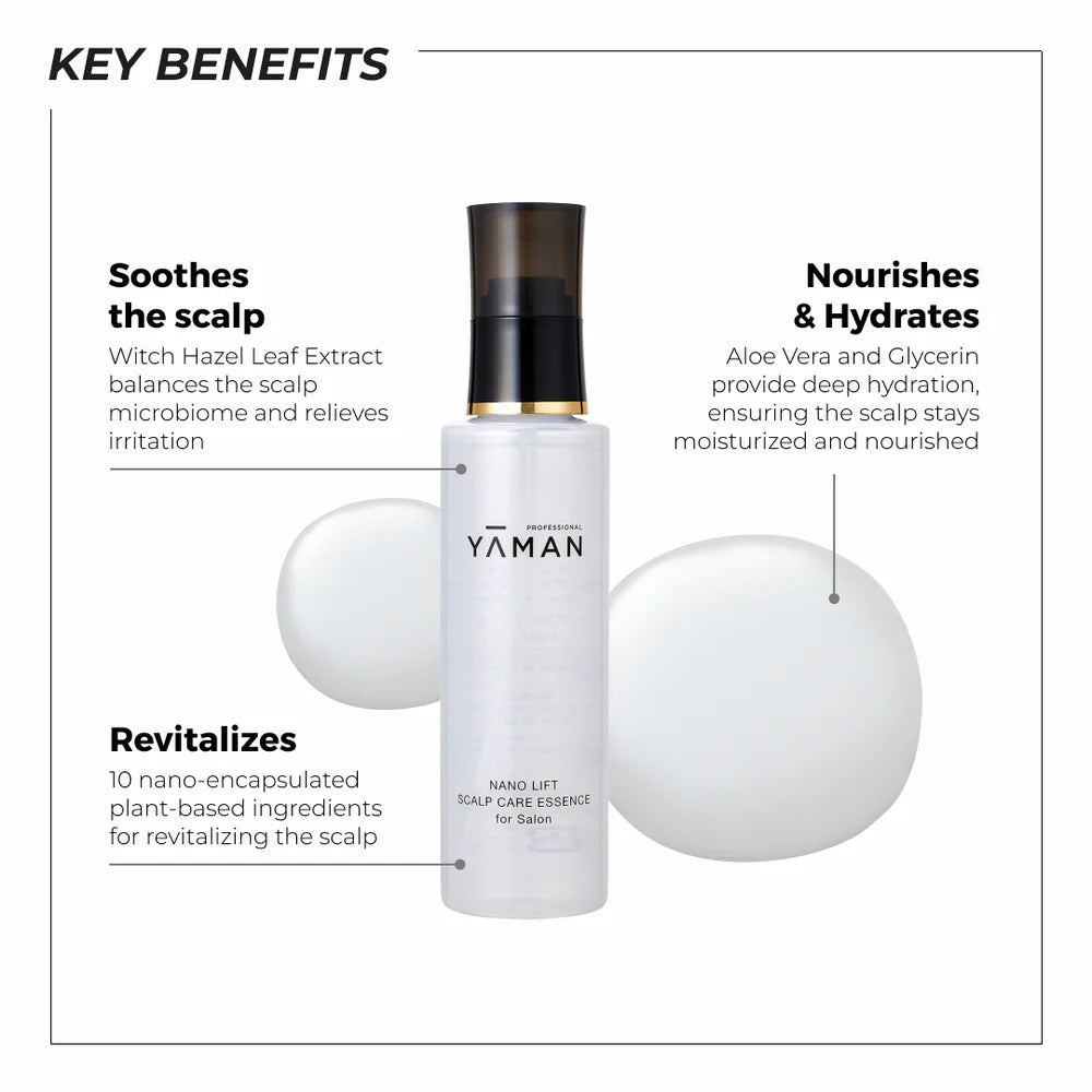 YA-MAN Nano Lift Scalp Care Essence for Salon