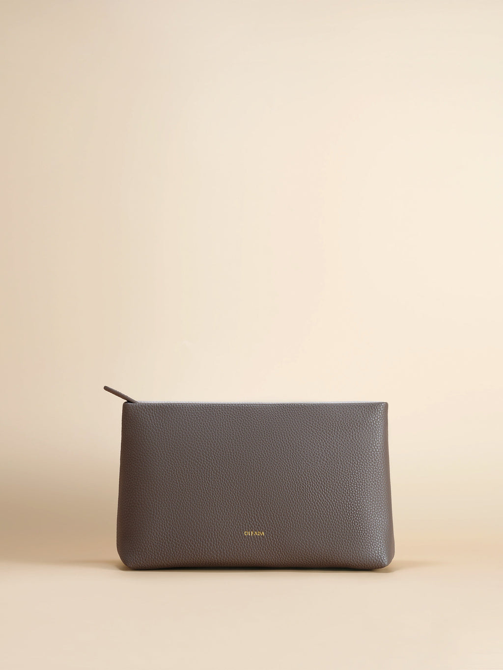 Two-Toned Jetsetter Toiletry Bag: Made With Recycled Leather