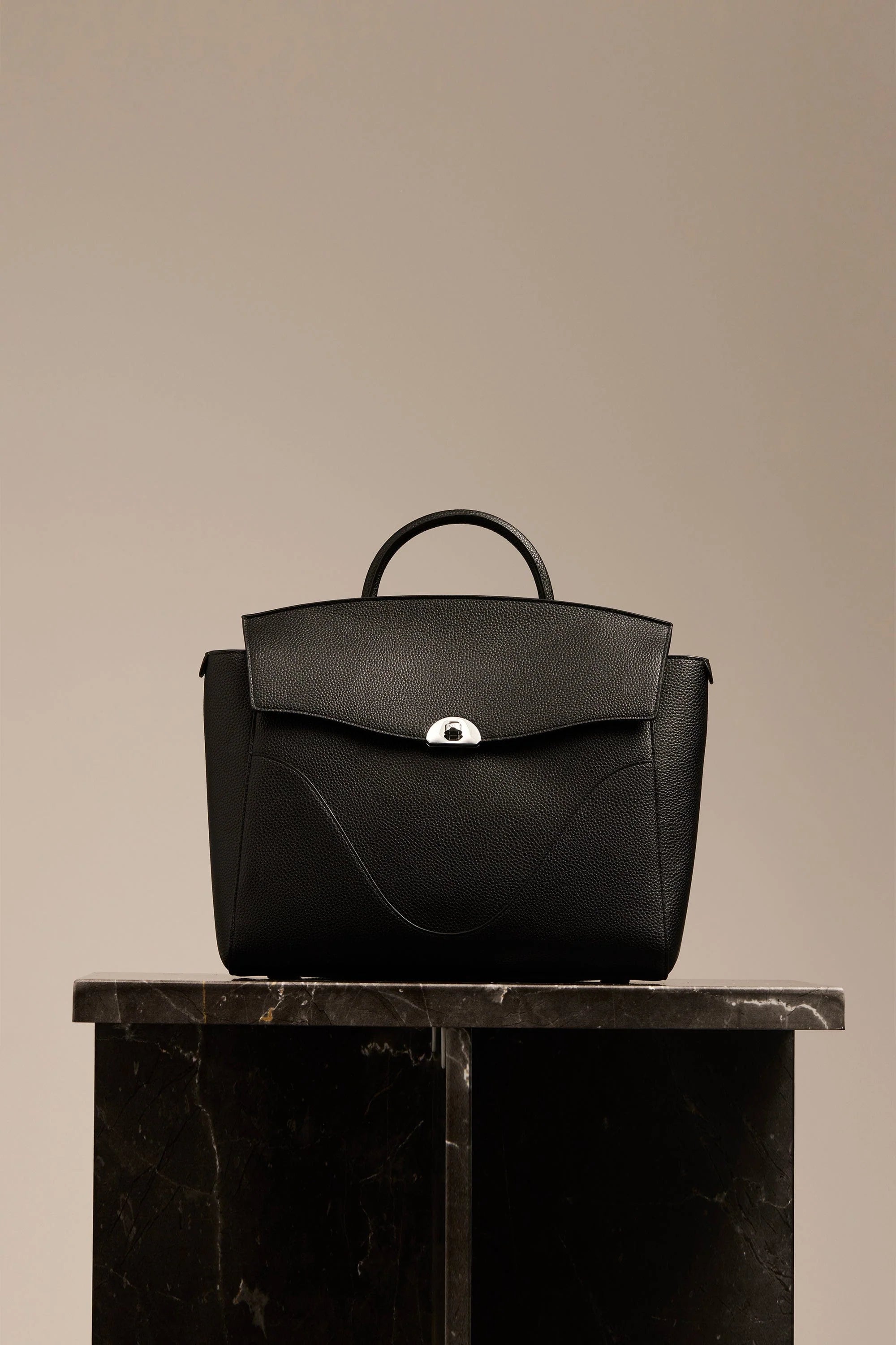 3-in-1 Style Backpack: Made With Sustainable Vegan Leather. Fits 16" in Laptop