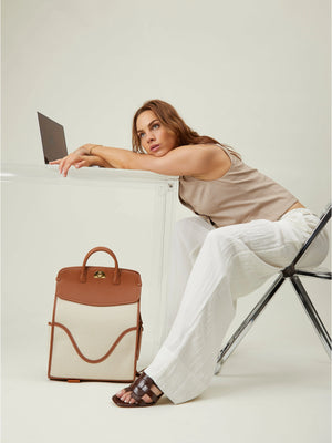 Coast Backpack By Oleada: Sustainable Leather