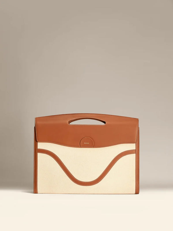 Custom Laptop Sleeve Program: Made With Recycled Leather. 50 Piece Minimum Order.